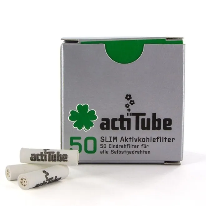 Filtro A Carboni Attivi Actitube - Extra Slim -7mm - Tabaccheria Borgi