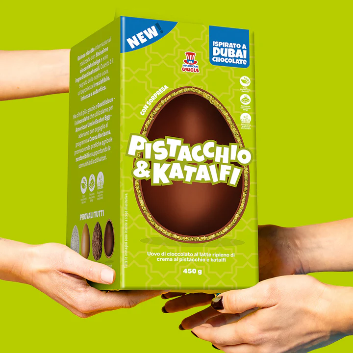 American Uncle Pistacchio & Kataifi - Borgi Cioccolateria Lindt