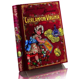 BISCOTTI con CUOR DI LAMPONE in LATTA LIBRO