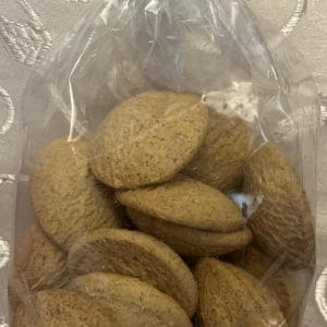 Biscotti rustici con farina integrale senza zuccheri aggiunti