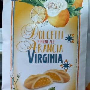 Dolcetti ripieni all'arancia - Virginia 180g