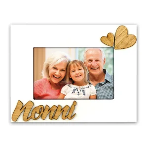 Cornice in legno "Nonni" (10x15) - Borgi Cioccolateria Lindt