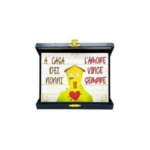 Targa - A casa dei nonni l'amore vince sempre - Borgi Cioccolateria Lindt