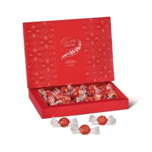 Lindor al latte scatola 225g Lindt - Borgi Cioccolateria Lindt