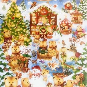 Calendario Avvento Lindt con praline e orsetti - Borgi Cioccolateria Lindt