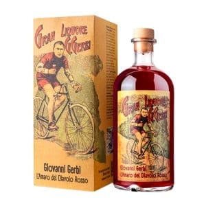 L’Amaro del Diavolo Rosso Gran Liquore Giovanni Gerbi - Borgi Cioccolateria Lindt